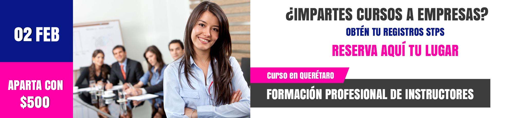Curso de formación de Instructores en Querétaro